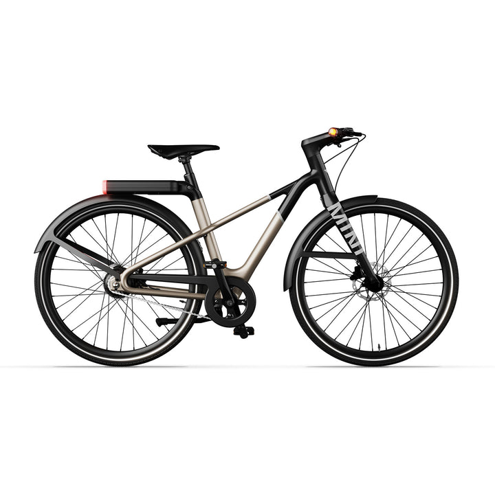 MINI E-BIKE Argento vivo.