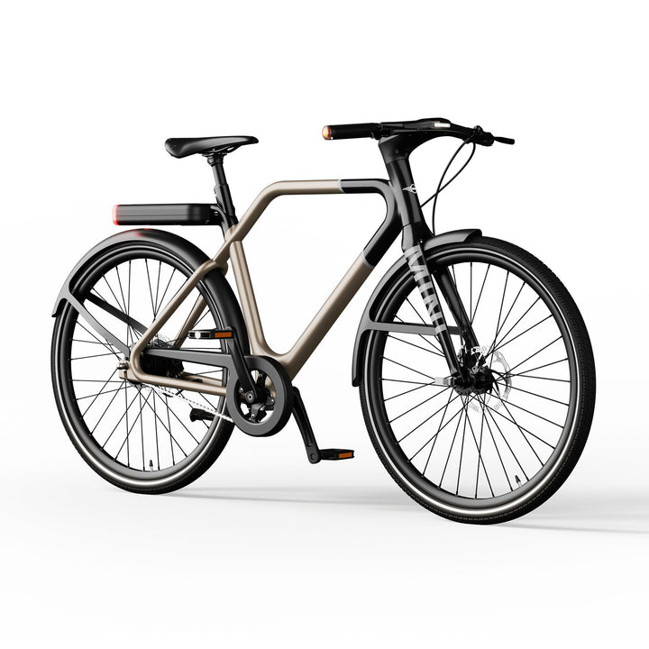 MINI E-BIKE Argento vivo.